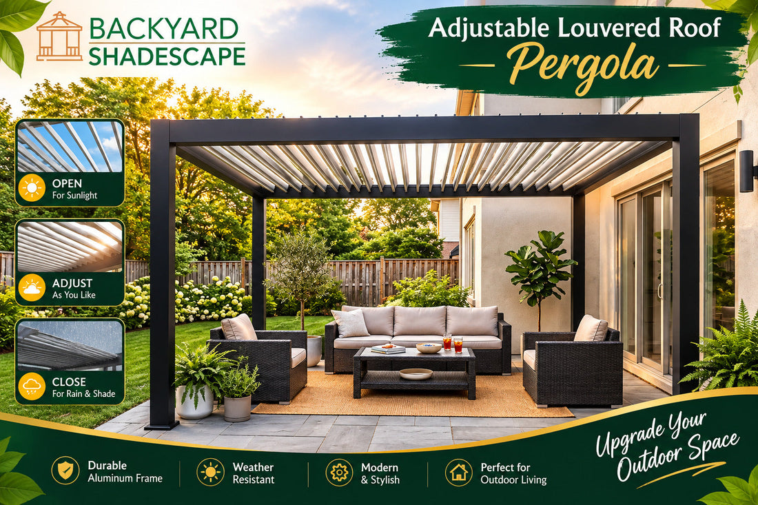 Adjustable Louvered Roof Pergola: A Complete Guide for Outdoor Living