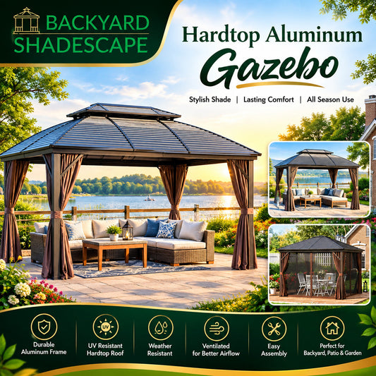 Hardtop Aluminum Gazebo: A Complete Guide for Outdoor Living