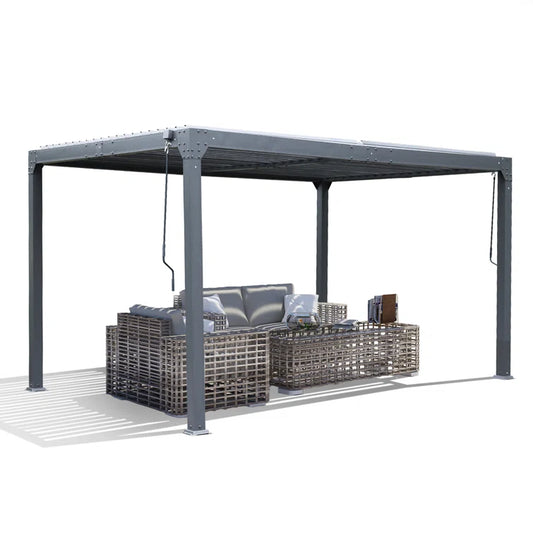 Adjustable Louvered Roof Aluminum Pergola