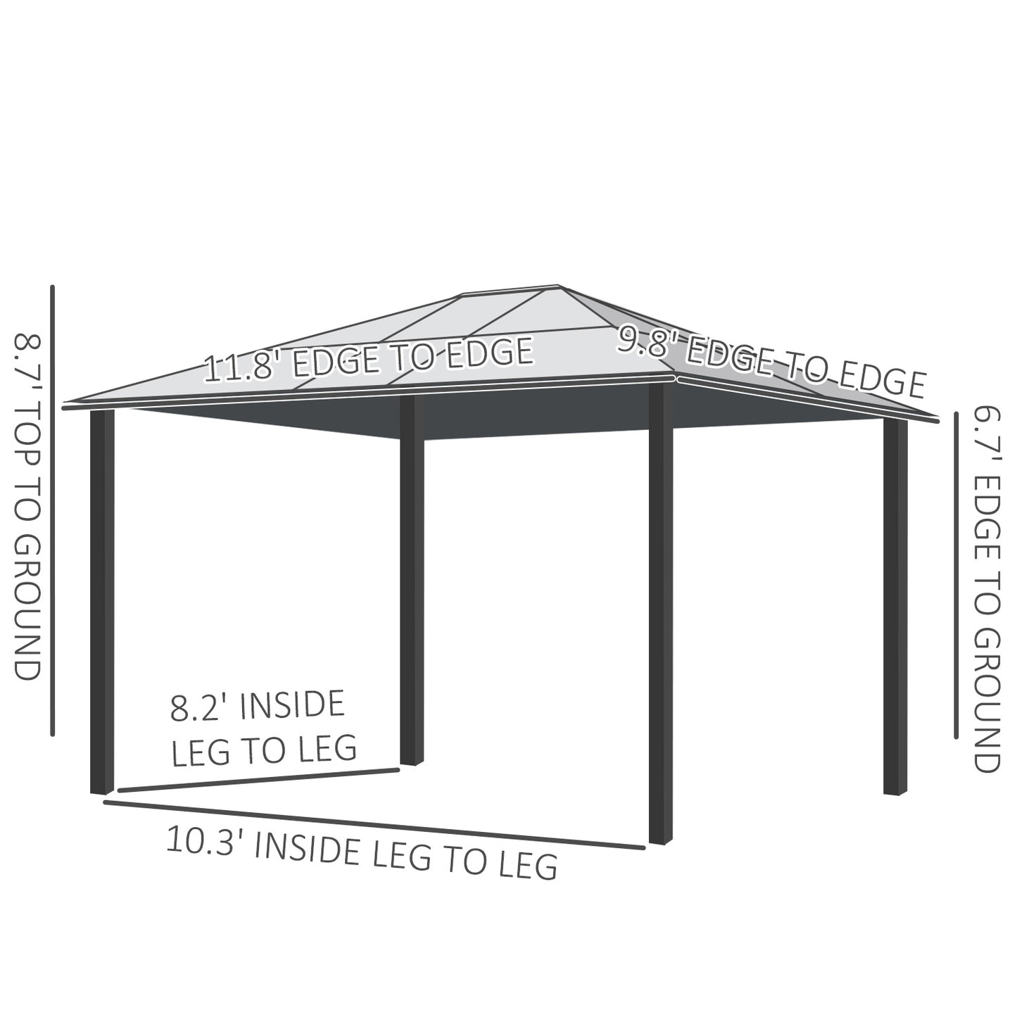 Hardtop Luxury Gazebo