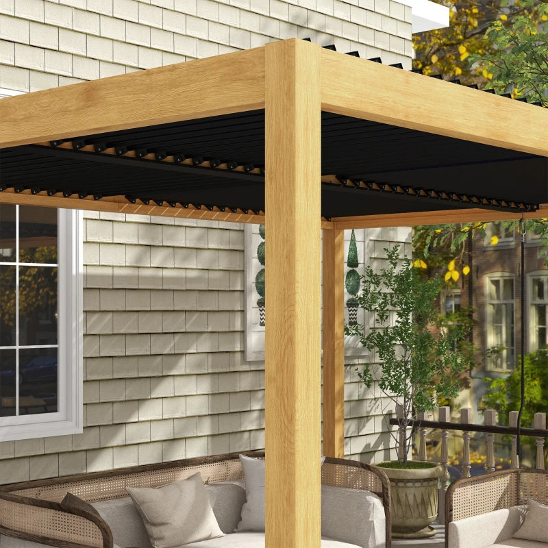 Adjustable Louvered Roof Pergola