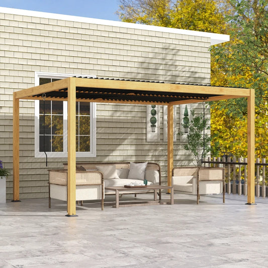 Adjustable Louvered Roof Pergola