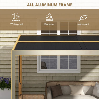 Adjustable Louvered Roof Pergola